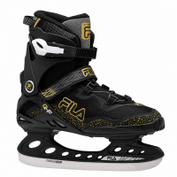 Коньки ледовые FILA PRIMO ICE QF black/gold (2023)